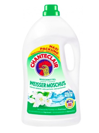 ChanteClair гель д/прання 3.600л аромат білий мускус 80 доз